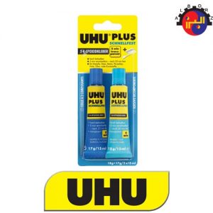چسب دو قلو بی رنگ اوهو UHU Plus Transparent